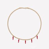 CHILI NECKLACE 2MM