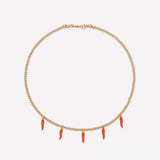 CHILI NECKLACE 2MM