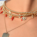 Limited Edition Evil Eye Necklace 4MM