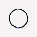 MINI ONYX ATHENA BRACELET 4MM
