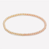 JEN 2 TONE ANKLET 4MM