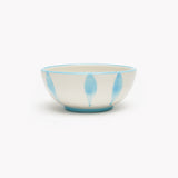 Orange Evil Eye Ceramic Bowl