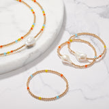 AQUA MILA RAINBOW NECKLACE 3MM