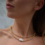 AQUA MILA RAINBOW NECKLACE 3MM