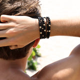 RAMI BRACELET 8MM - 2 BEADS
