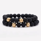 RAMI BRACELET 8MM - 2 BEADS