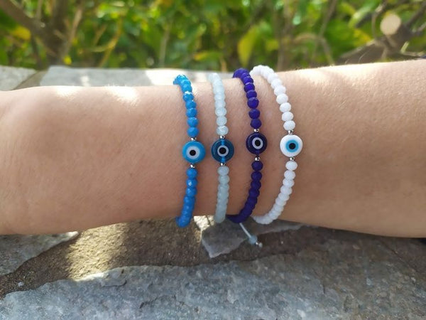 evil eye bead necklace