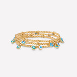 Tiny Rania Evil Eye Bracelets All Colors