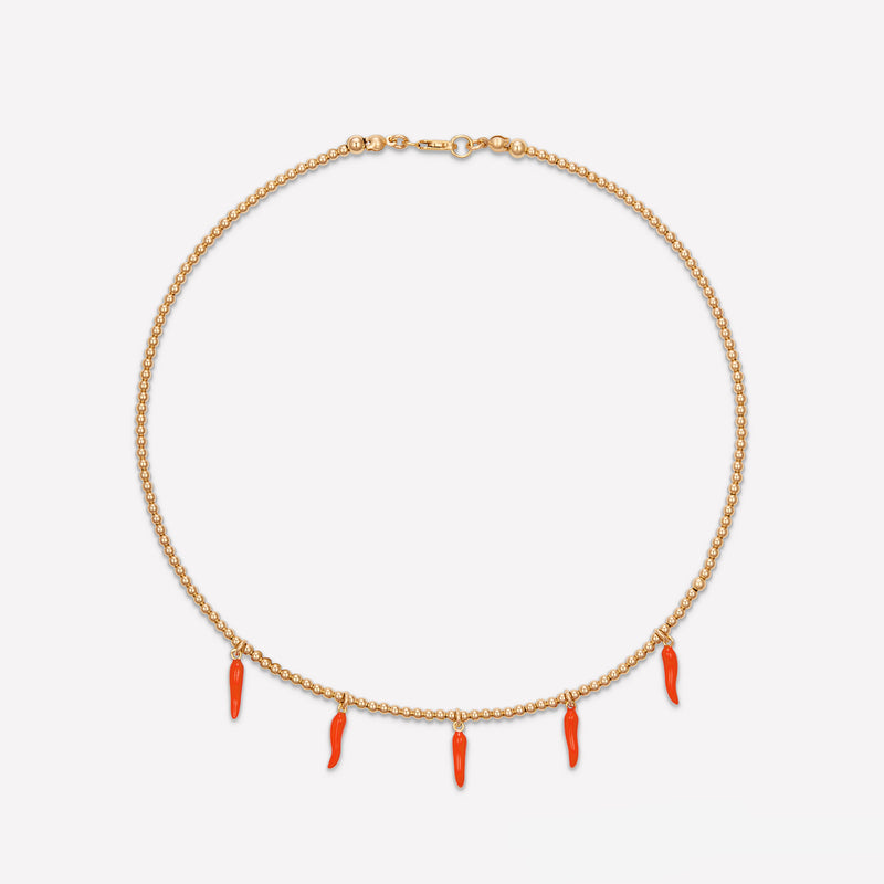 CHILI NECKLACE 2MM