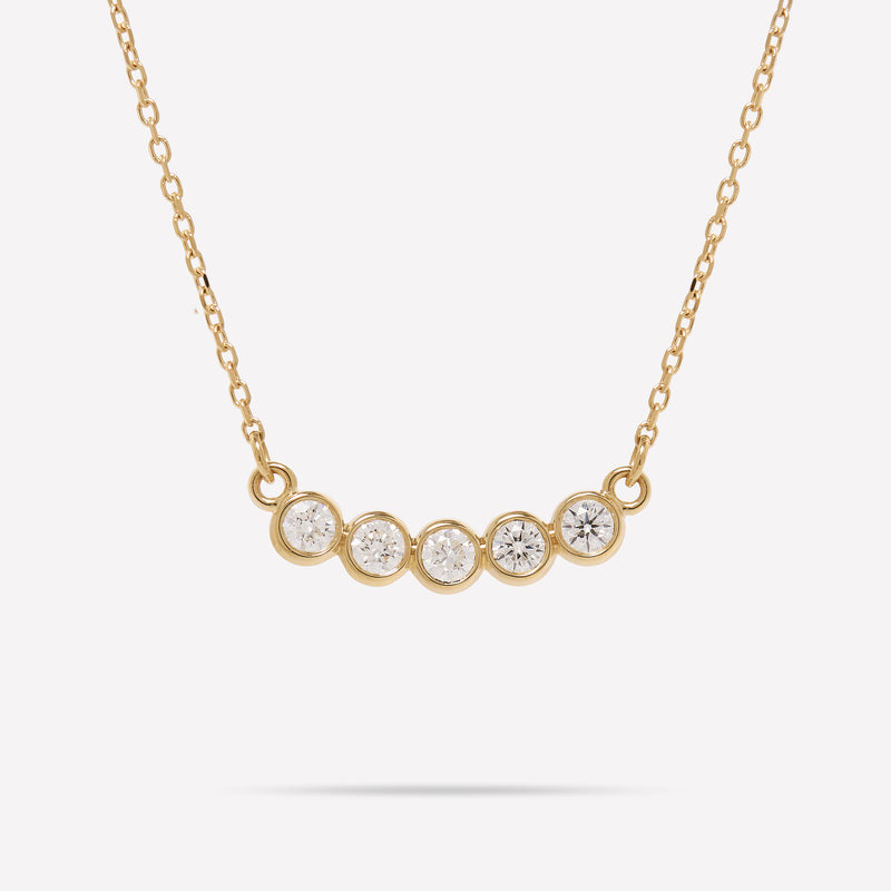 BAR DIAMOND NECKLACE