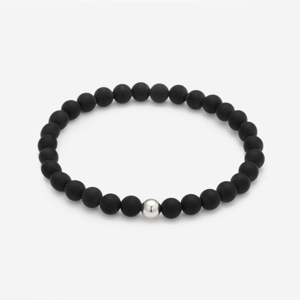 RAMI ONYX BRACELET 6MM - 1 BEAD (CHILD)