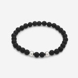 RAMI ONYX BRACELET 6MM - 2 BEADS (CHILD)