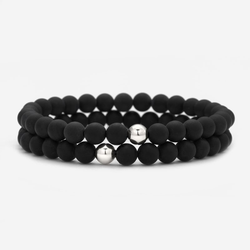 RAMI ONYX BRACELET 6MM - 1 BEAD (CHILD)