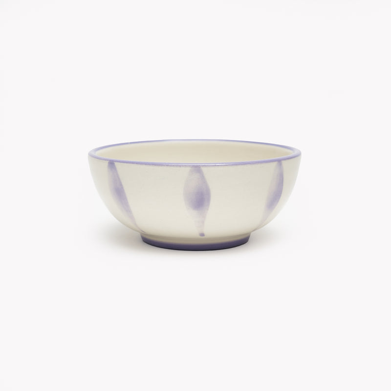 Lavender Evil Eye Ceramic Bowl